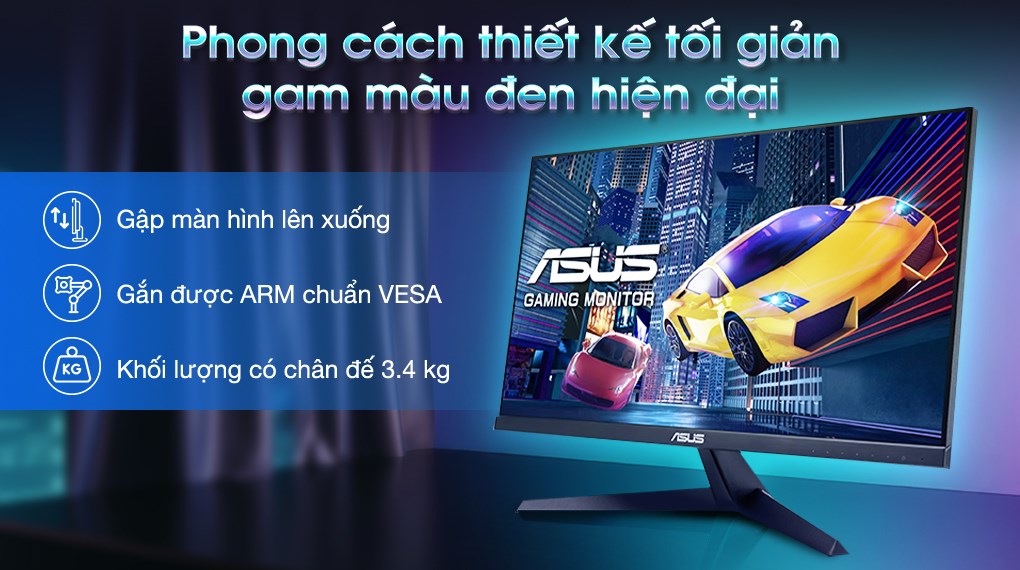Màn hình Asus VY249HGR 23.8 inch FHD/IPS/120Hz/1ms