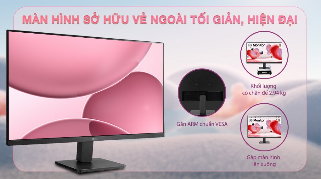 Màn hình LG 24MR400-B.ATVQ 23.8 inch FHD/IPS/100Hz/5ms