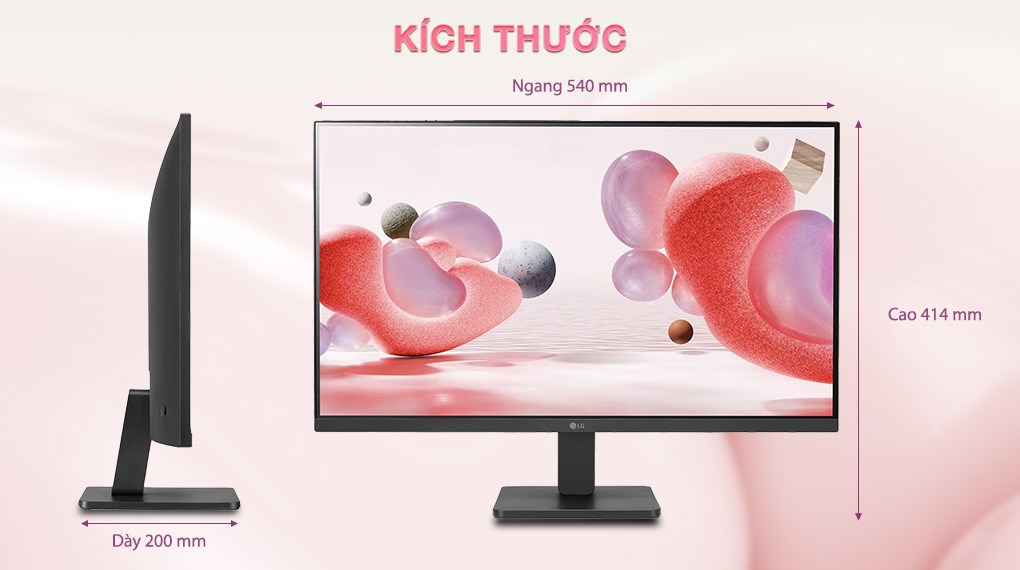 Màn hình LG 24MR400-B.ATVQ 23.8 inch FHD/IPS/100Hz/5ms