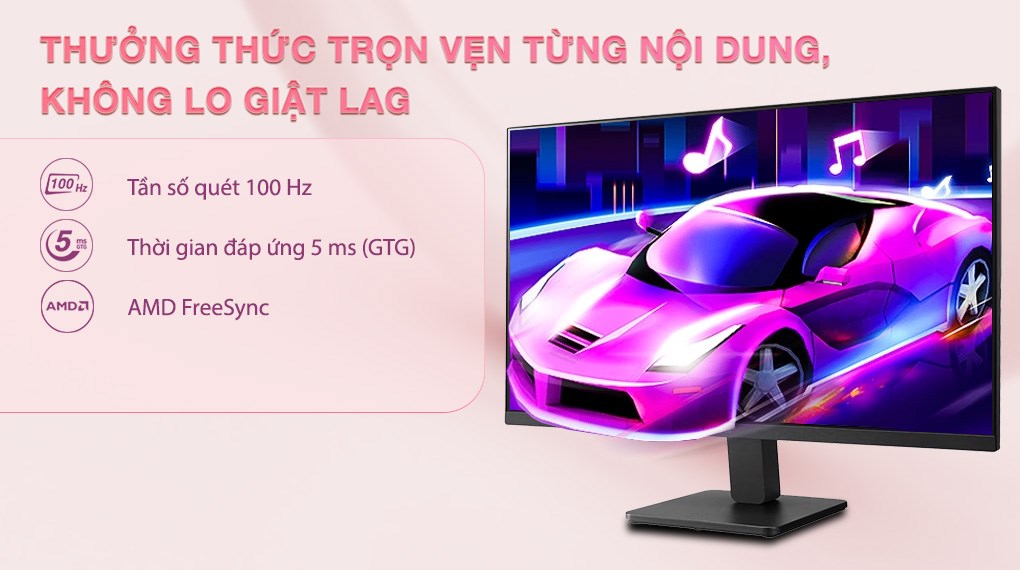 Màn hình LG 24MR400-B.ATVQ 23.8 inch FHD/IPS/100Hz/5ms