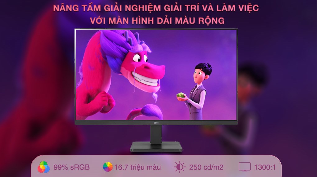Màn hình LG 24MR400-B.ATVQ 23.8 inch FHD/IPS/100Hz/5ms