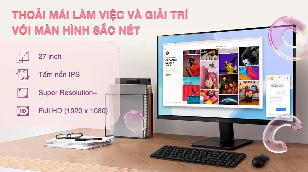 Màn hình LG 27MR400-B.ATVQ 27 inch FHD/IPS/100Hz/5ms