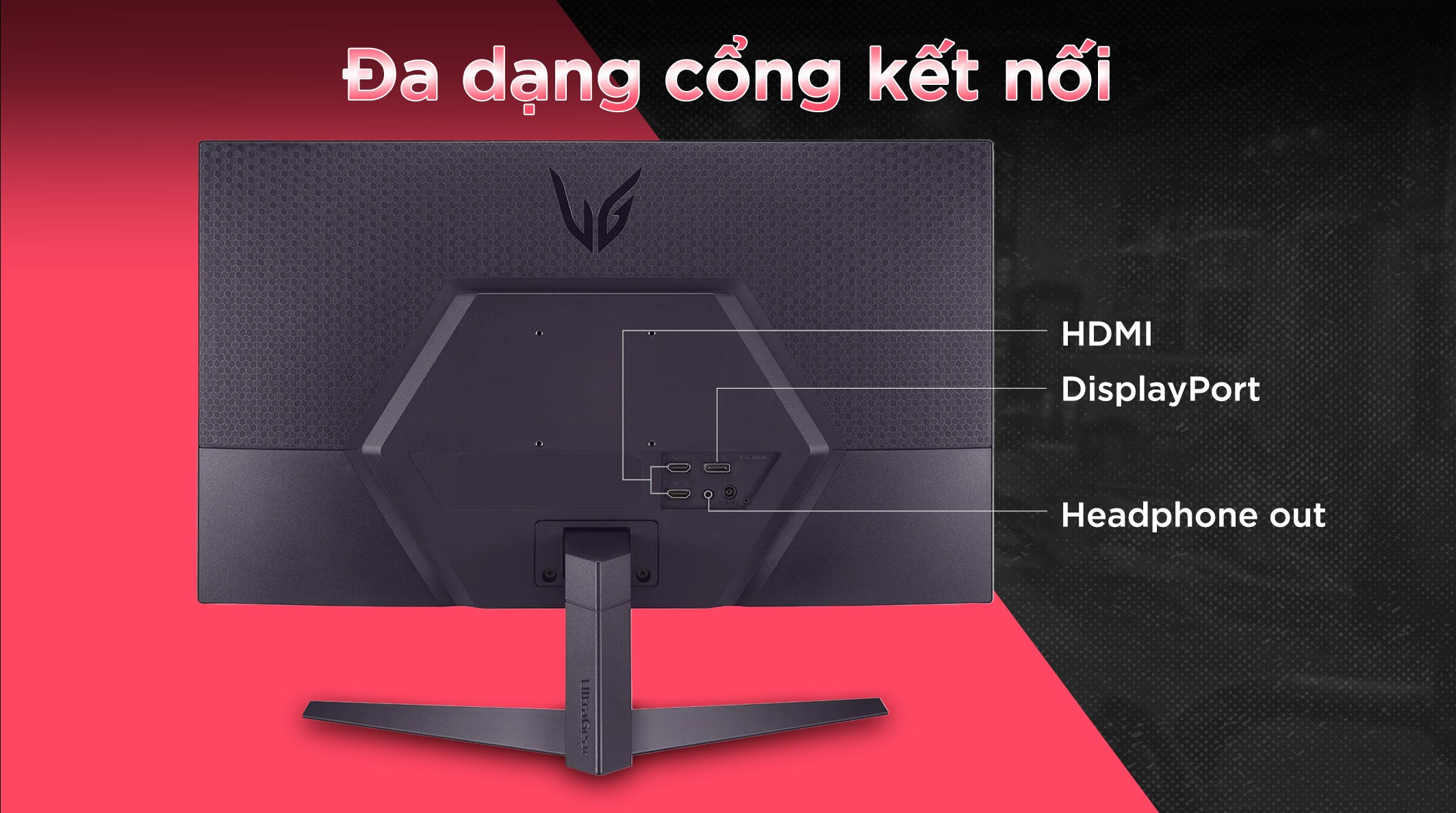 Màn hình Gaming LG UltraGear 24GS50F-B.ATVQ 23.7 inch FHD/VA/180Hz/1ms