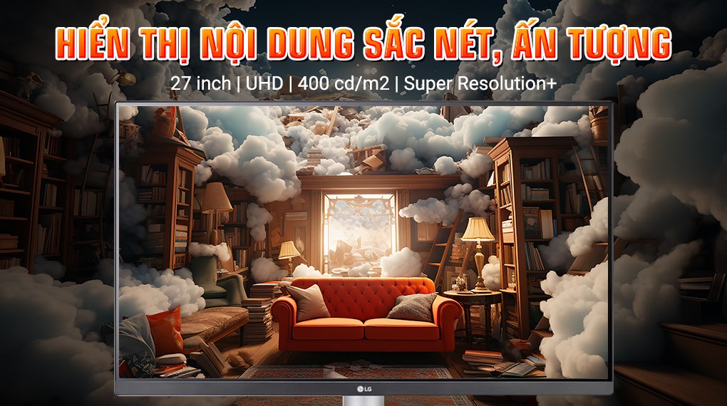 Màn hình LG 27UP850N-W.ATV 27 inch 4K/IPS/60Hz/5ms