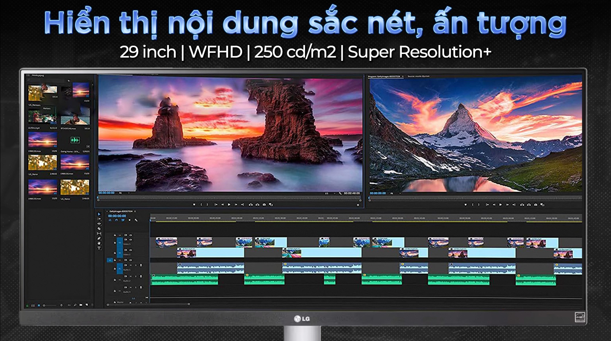 Màn hình LG UltraWide 29WQ600-W.ATV 29 inch 2K/IPS/100Hz/5ms