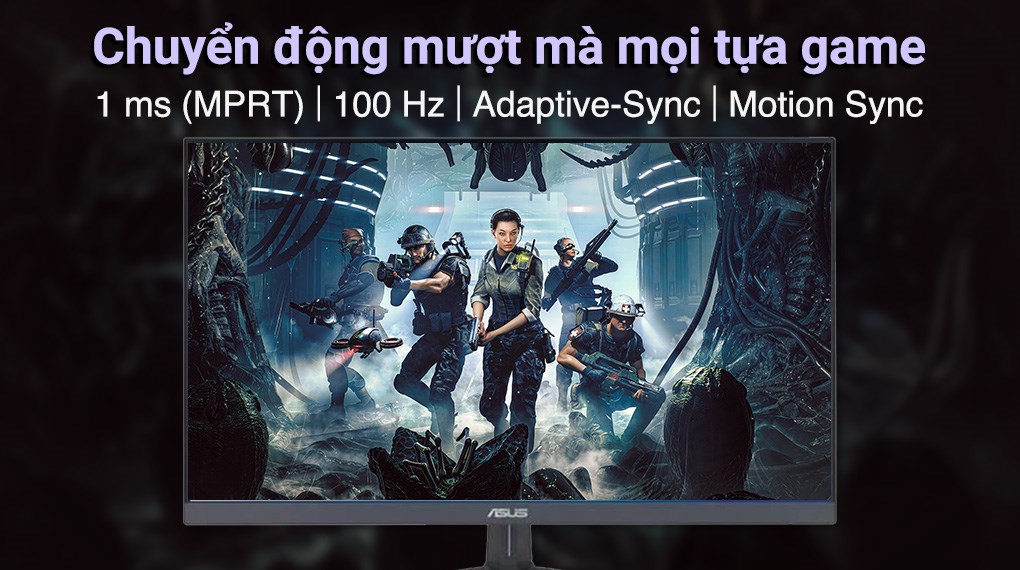 Màn hình Asus VU249CFE-B 23.8 inch FHD/IPS/100Hz/1ms