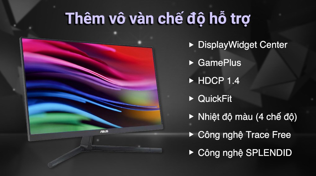 Màn hình Asus VU249CFE-B 23.8 inch FHD/IPS/100Hz/1ms