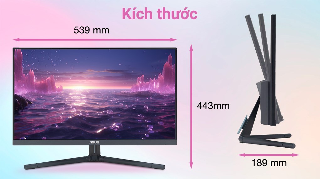 Màn hình Asus VU249CFE-M 23.8 inch FHD/IPS/100Hz/1ms