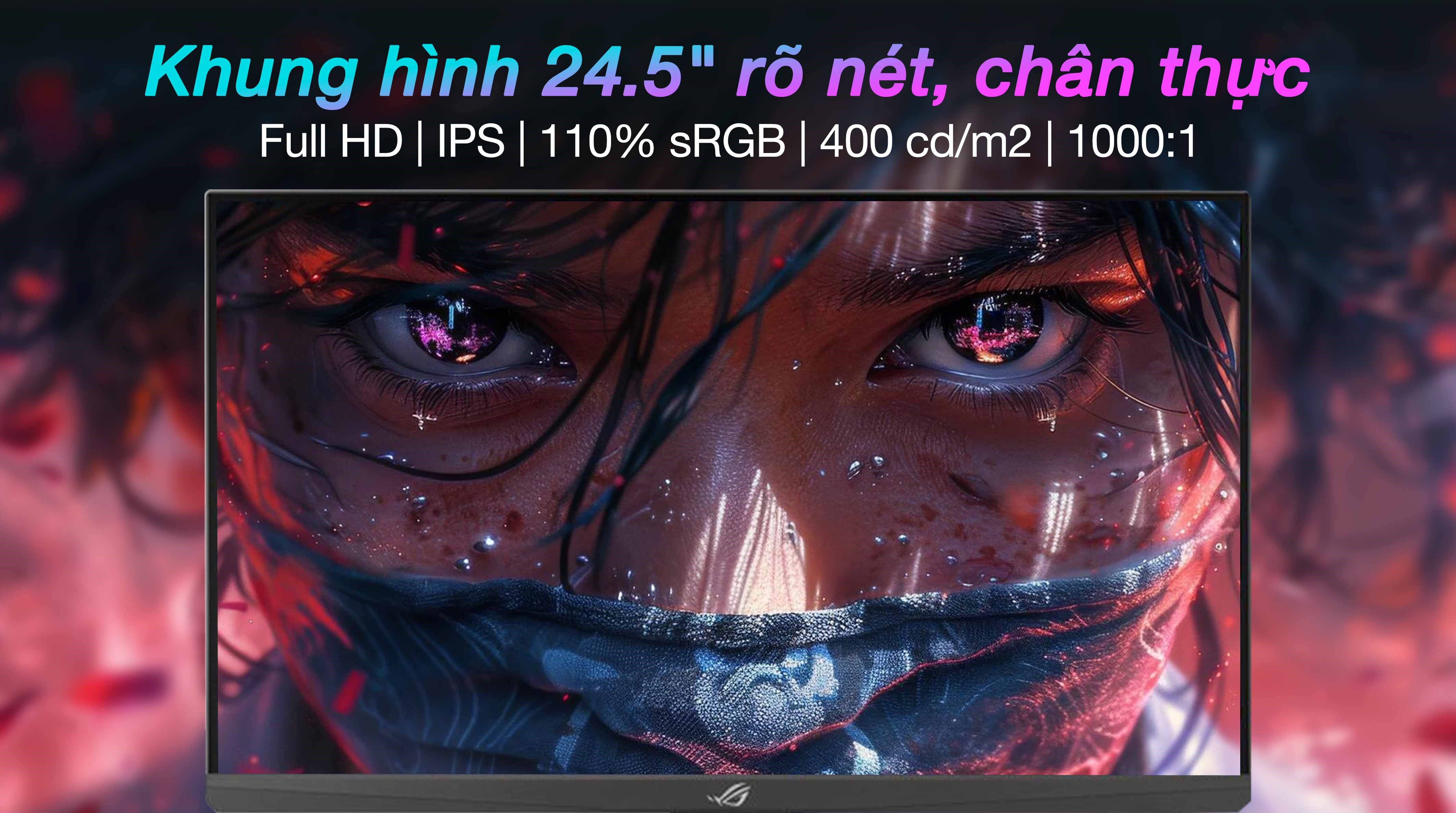 Màn hình Gaming Asus XG259QNS 24.5 inch FHD/IPS/380Hz/1ms