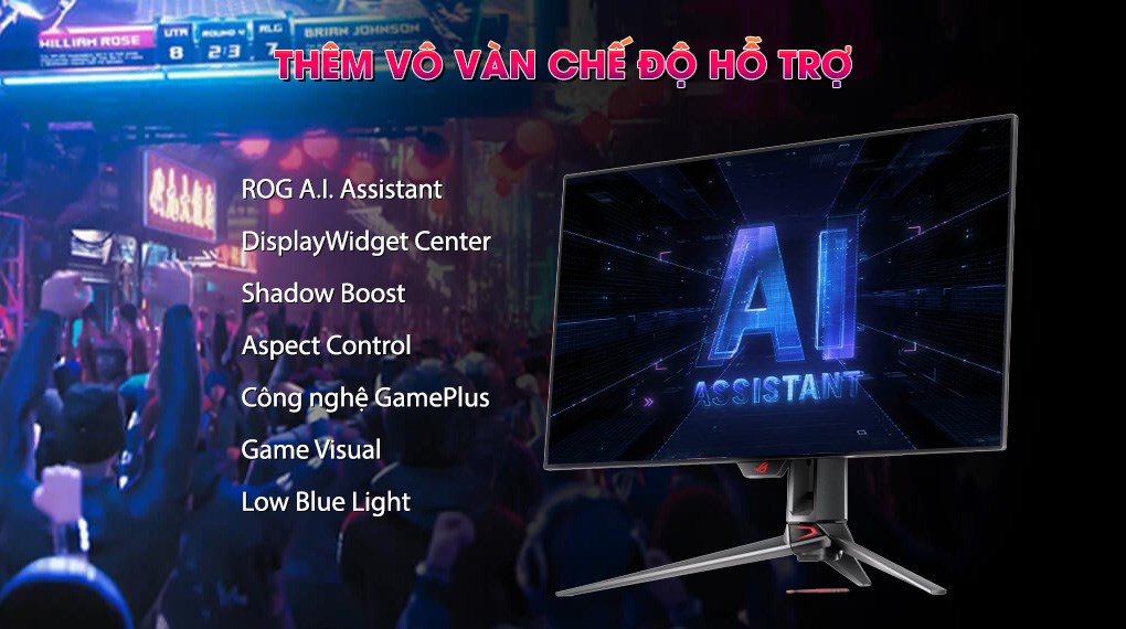 Màn hình Gaming Asus PG32UCDP 31.5 inch 4K/OLED/240Hz/0.03ms