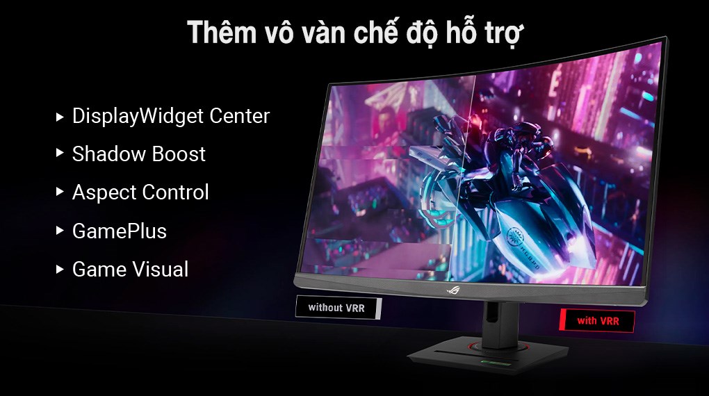 Màn hình Gaming Asus XG32WCS 31.5 inch 2K/Fast VA/180Hz/1ms