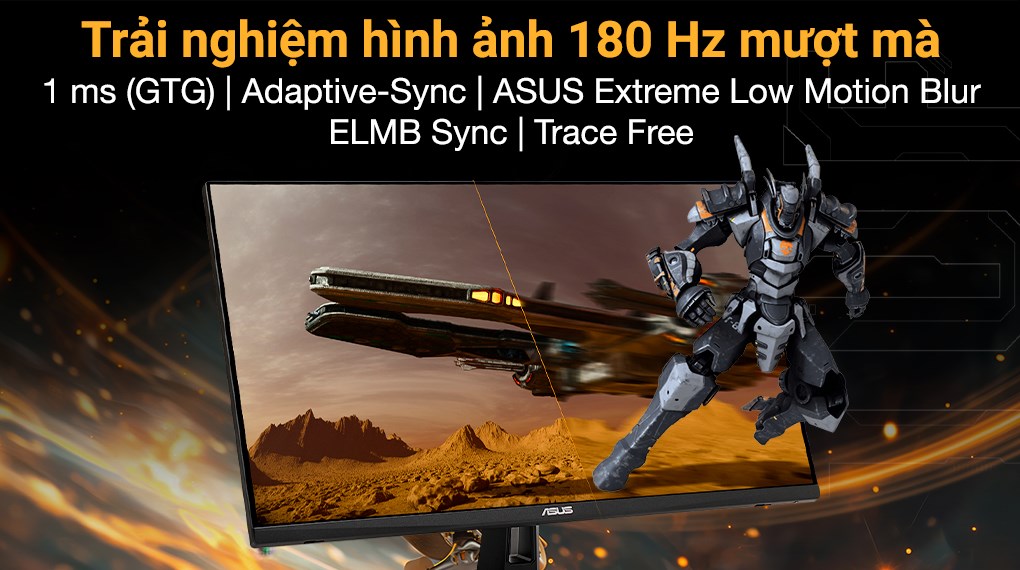 Màn hình Gaming Asus VG27AQ3A 27 inch 2K/IPS/180Hz/1ms