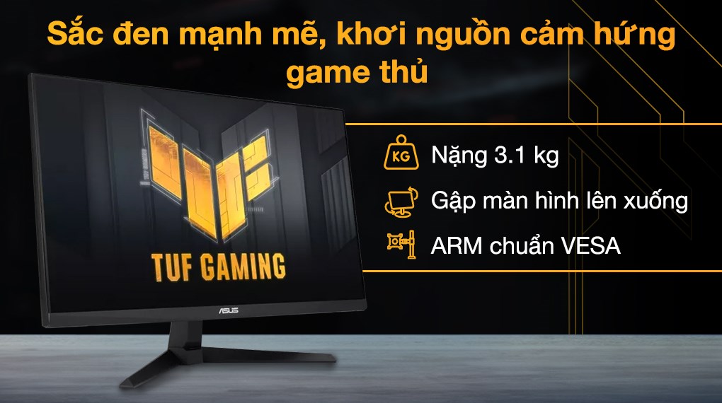 Màn hình Gaming Asus TUF VG259Q3A 24.5 inch FHD/IPS/180Hz/1ms