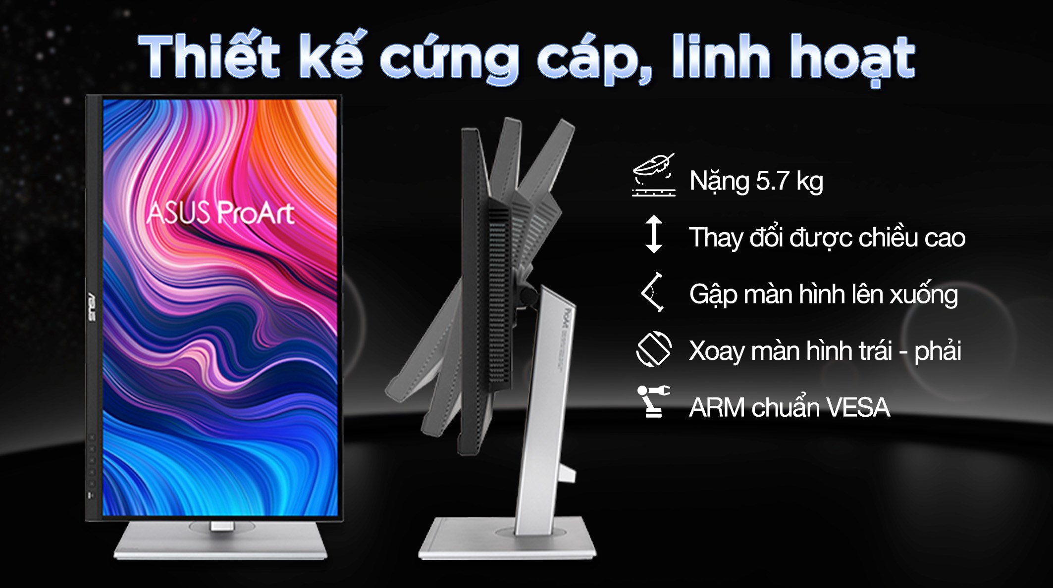 Màn hình Asus ProArt PA279CV-J 27 inch 4K/IPS/60Hz/5ms