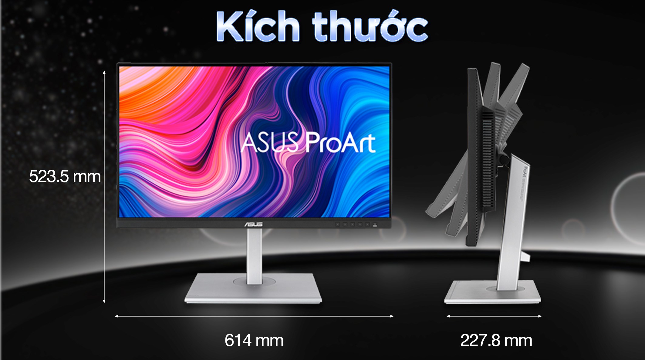 Màn hình Asus ProArt PA279CV-J 27 inch 4K/IPS/60Hz/5ms