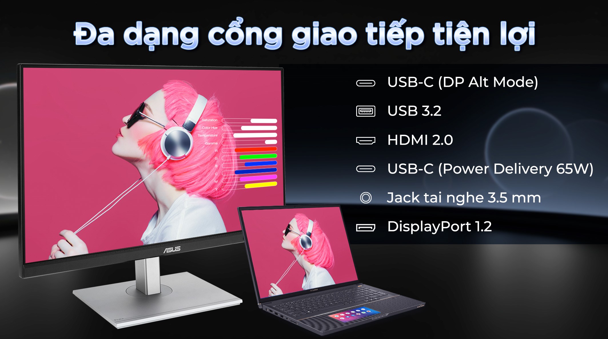 Màn hình Asus ProArt PA279CV-J 27 inch 4K/IPS/60Hz/5ms