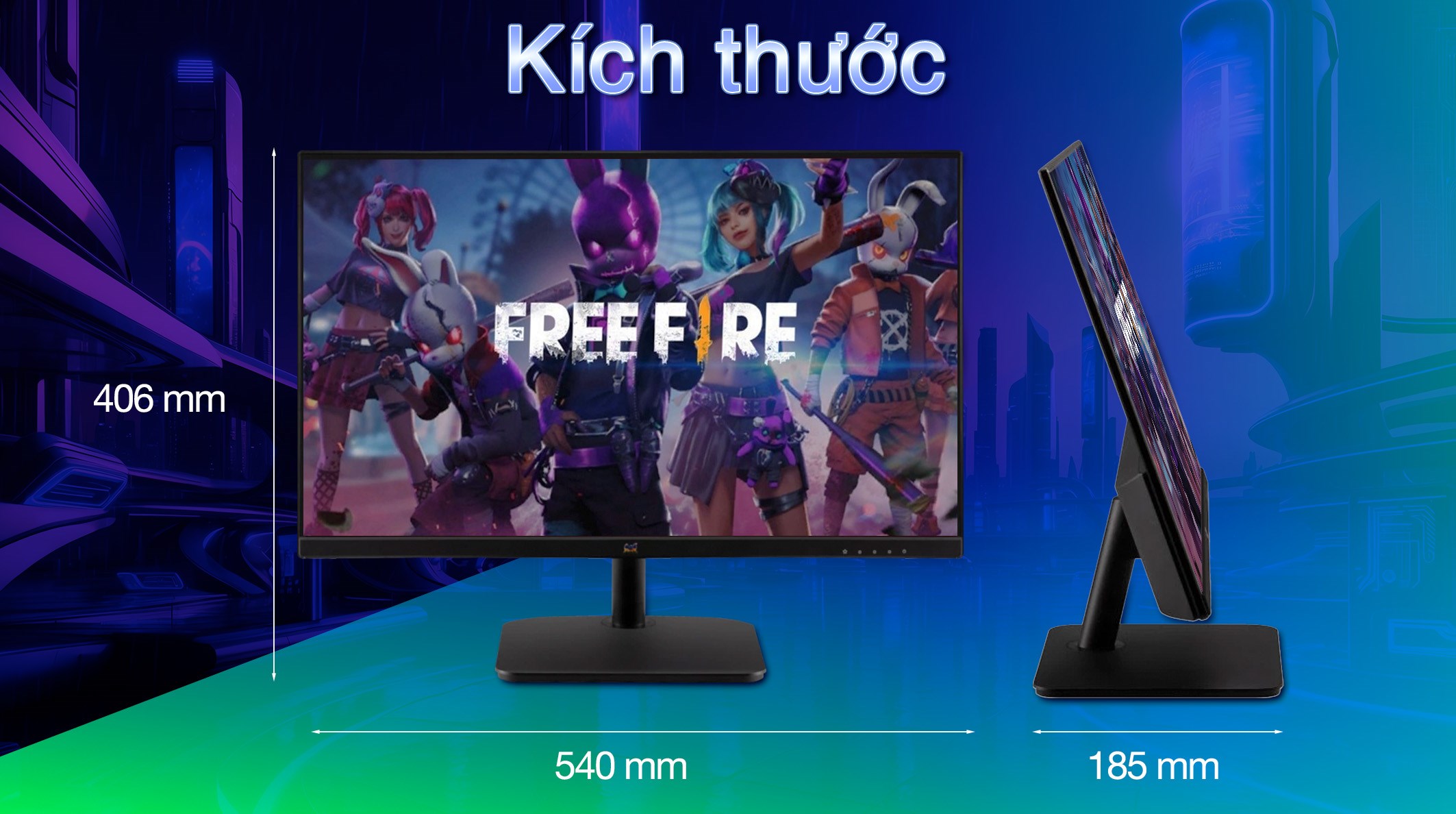 Màn hình Viewsonic VA2432A-H 23.8 inch FHD/IPS/120Hz/1ms