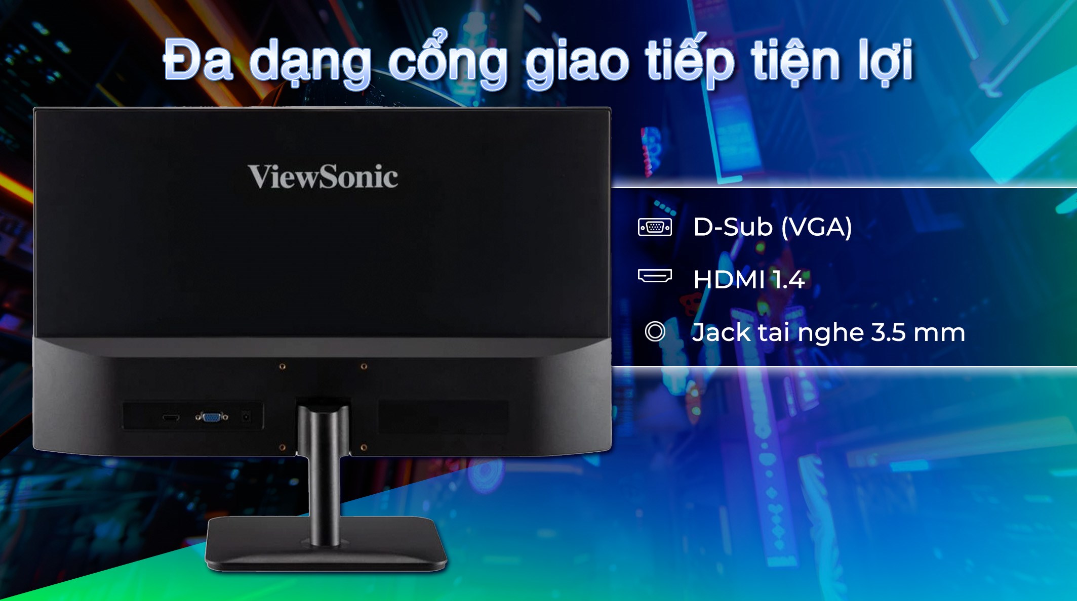 Màn hình Viewsonic VA2432A-H 23.8 inch FHD/IPS/120Hz/1ms