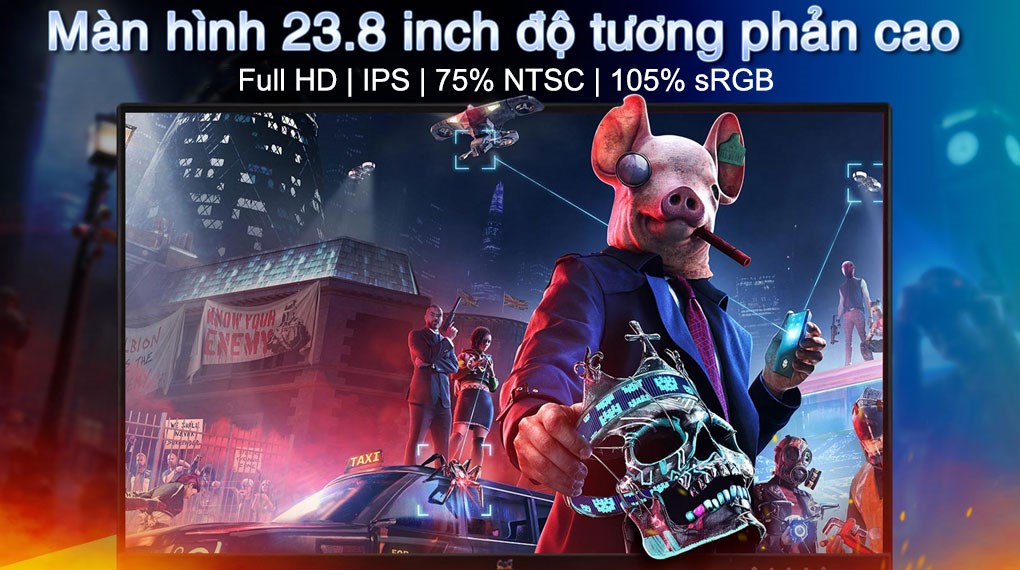 Màn hình Viewsonic VA2432A-H 23.8 inch FHD/IPS/120Hz/1ms