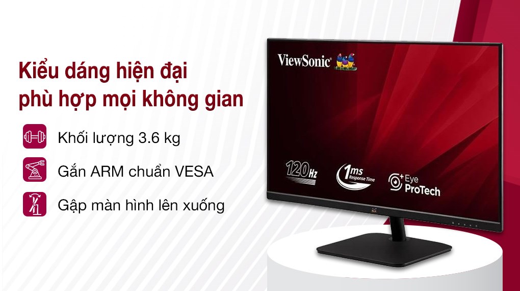 Màn hình Viewsonic VA2732A-H 27 inch FHD/IPS/120Hz/1ms