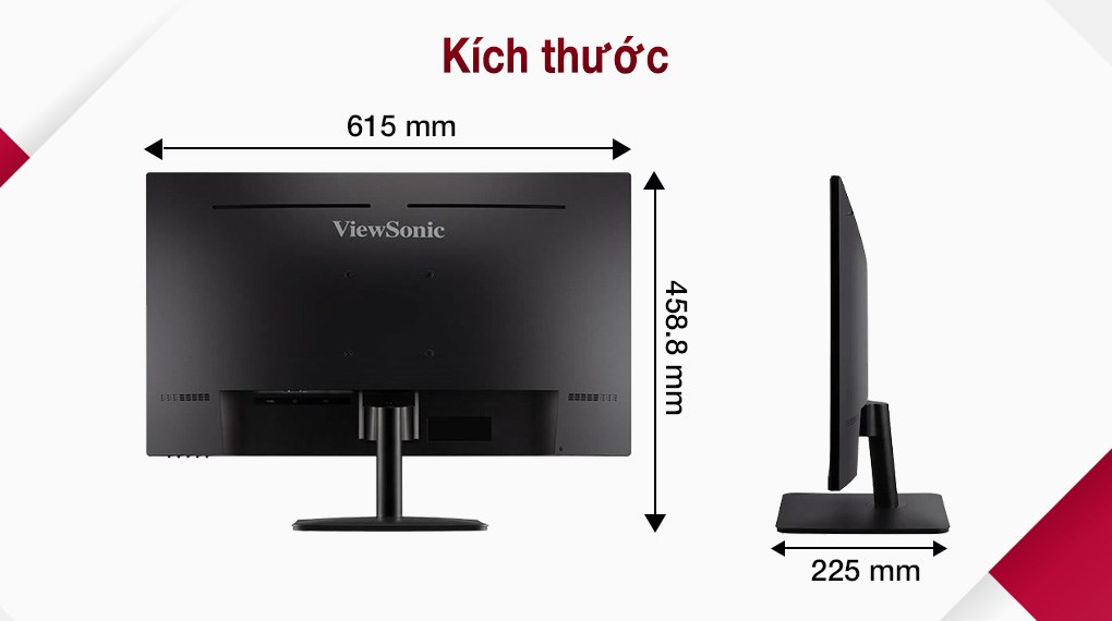 Màn hình Viewsonic VA2732A-H 27 inch FHD/IPS/120Hz/1ms