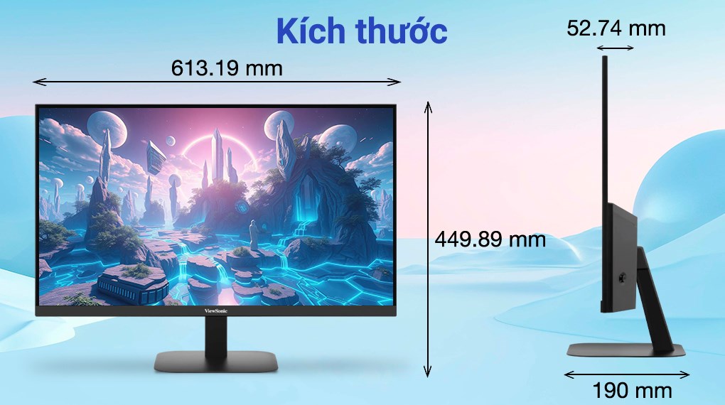 Màn hình Viewsonic VA2708-2K-MHD 27 inch 2K/IPS/100Hz/1ms