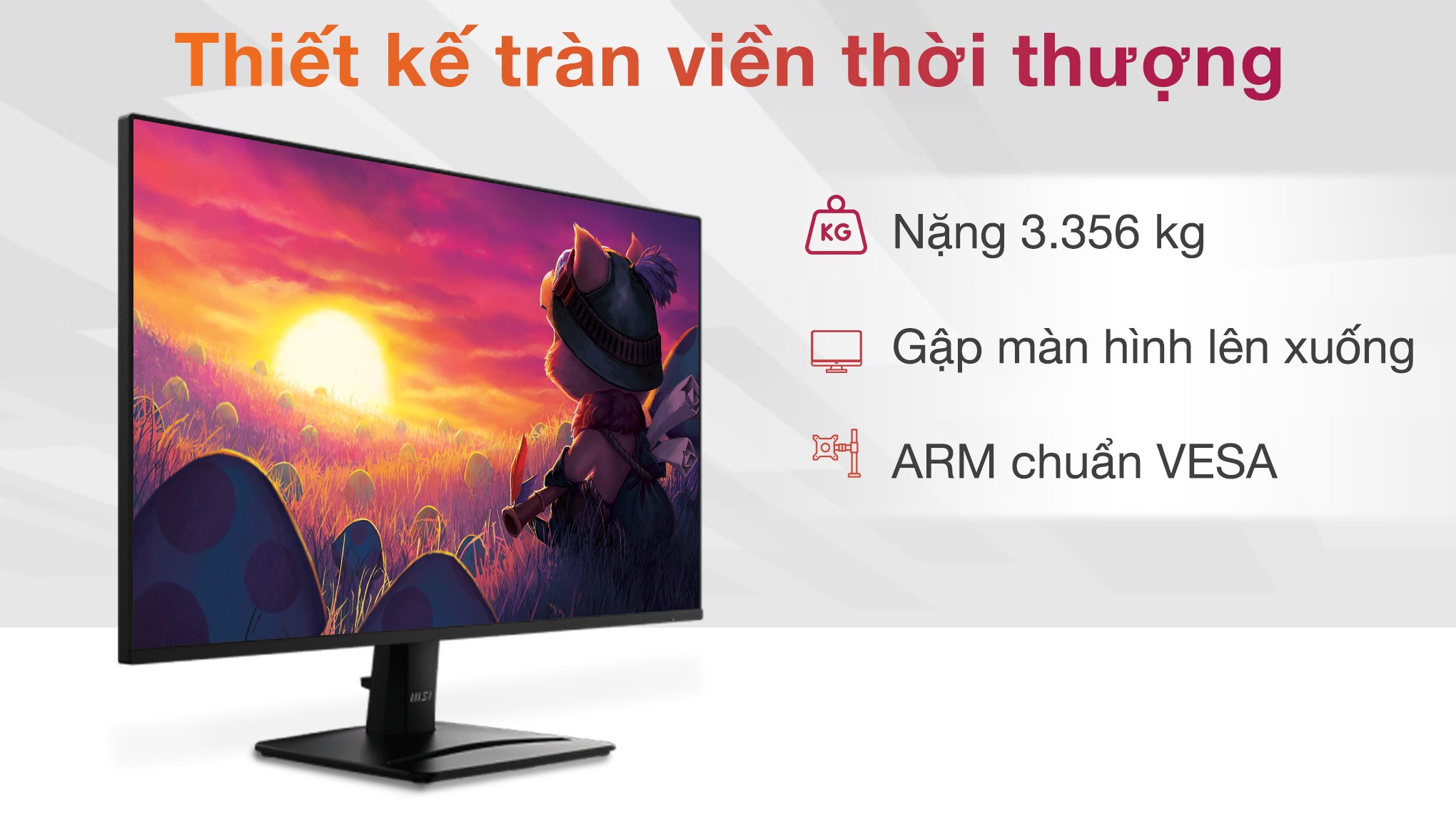 Màn hình MSI PRO MP275 E2 27 inch FHD/IPS/120Hz/1ms