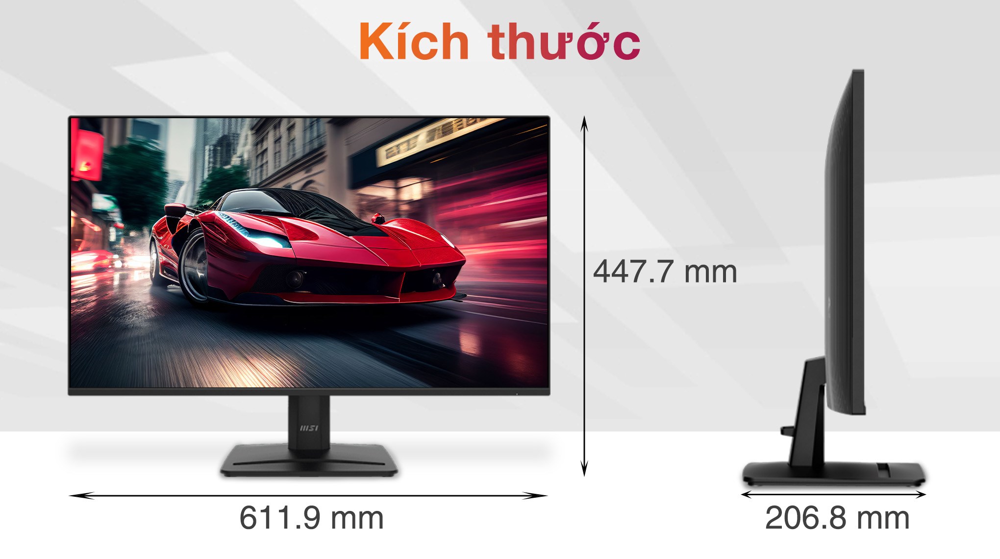 Màn hình MSI PRO MP275 E2 27 inch FHD/IPS/120Hz/1ms