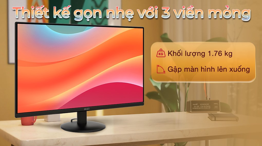 Màn hình MSI PRO MP252L 24.5 inch FHD/IPS/100Hz/1ms