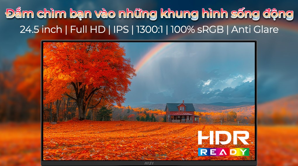 Màn hình MSI PRO MP252L 24.5 inch FHD/IPS/100Hz/1ms