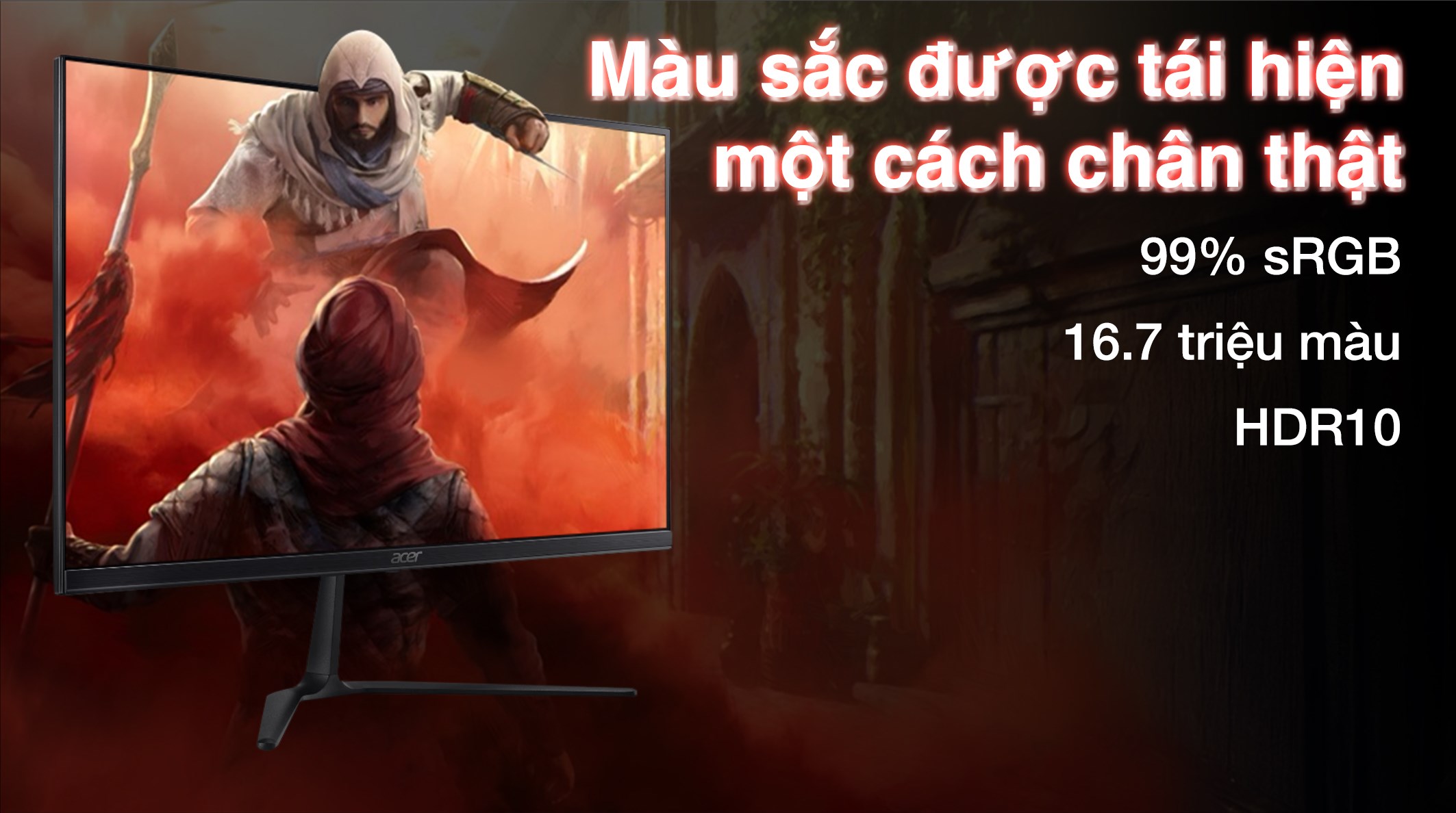 Màn hình Gaming Acer Nitro KG240Y X1 23.8 inch FHD/IPS/200Hz/4ms