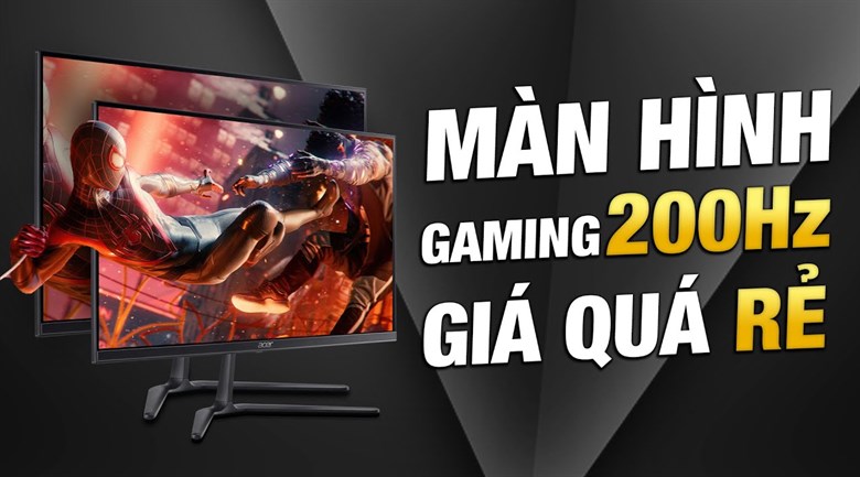 Màn hình Gaming Acer Nitro KG270 X1 27 inch FHD/IPS/200Hz/1ms