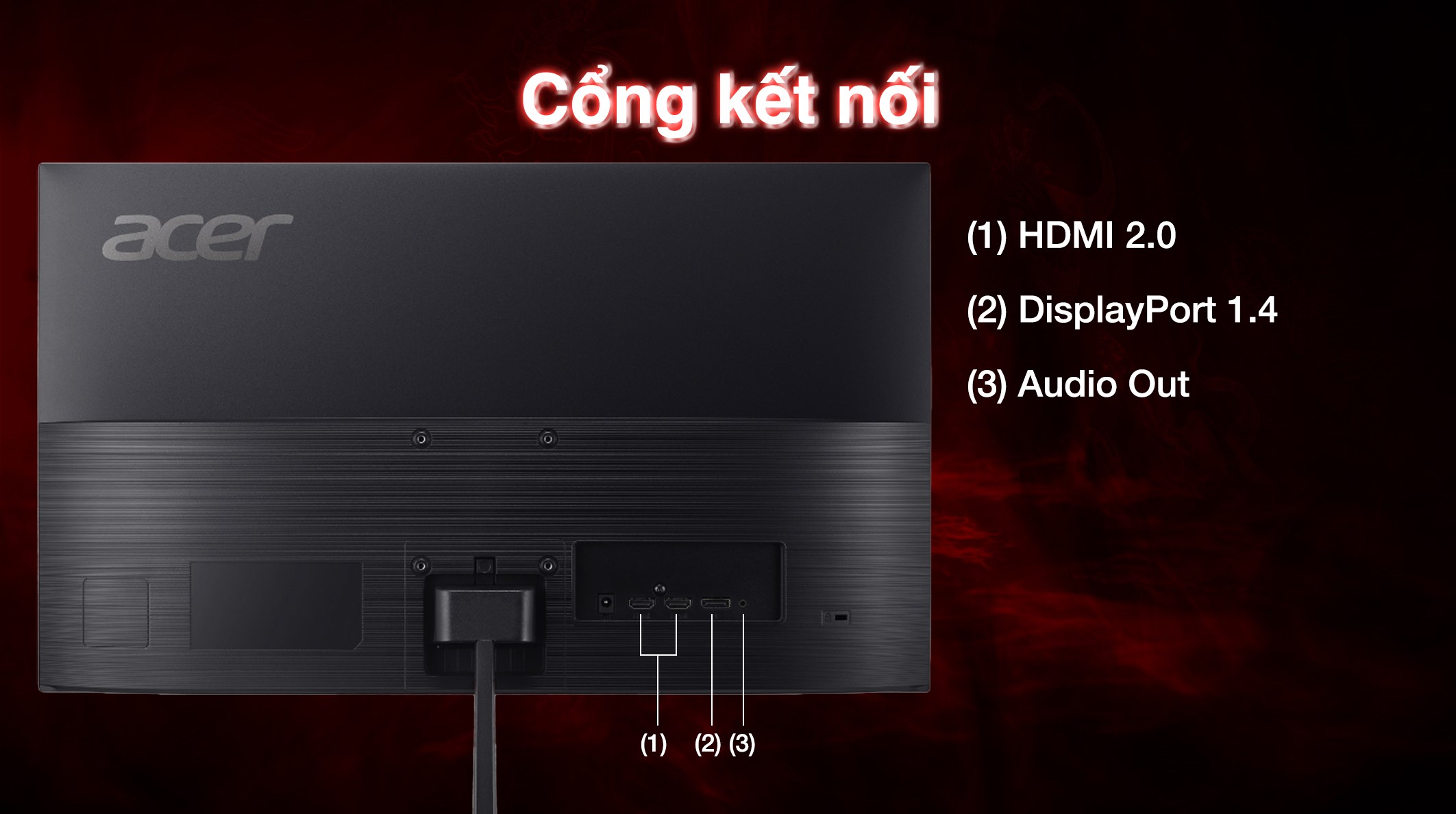 Màn hình Gaming Acer Nitro KG270 X1 27 inch FHD/IPS/200Hz/4ms