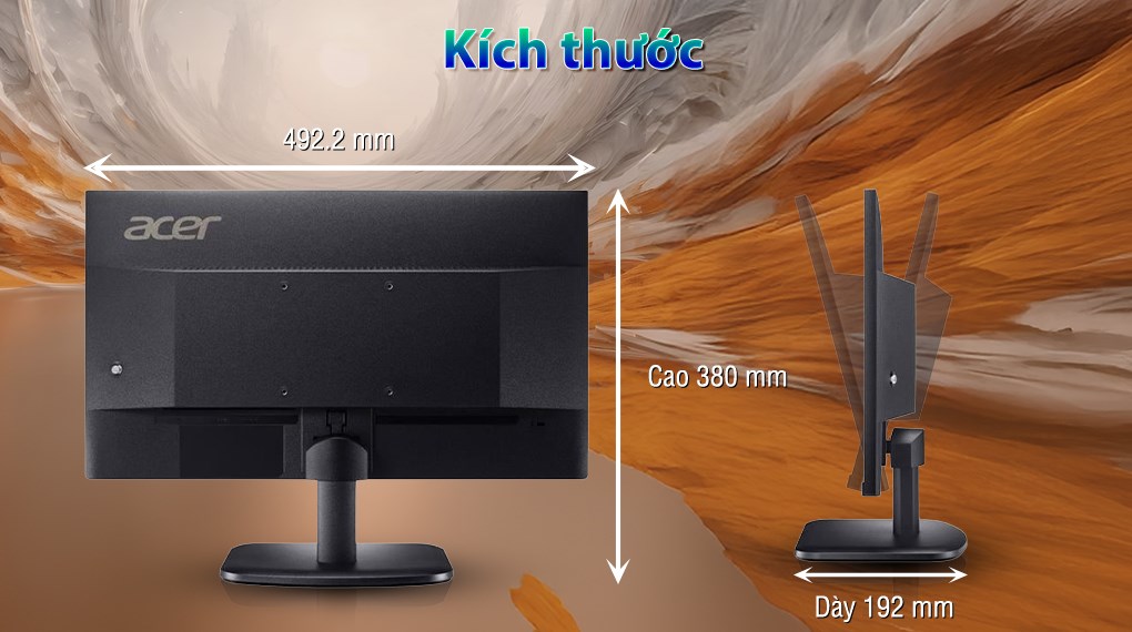 Màn hình Acer EK221Q E3 21.5 inch FHD/IPS/100Hz/5ms