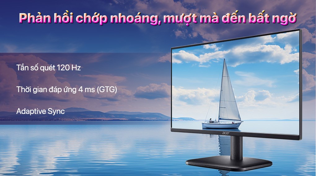 Màn hình Acer EK241Y G 23.8 inch FHD/IPS/120Hz/4ms