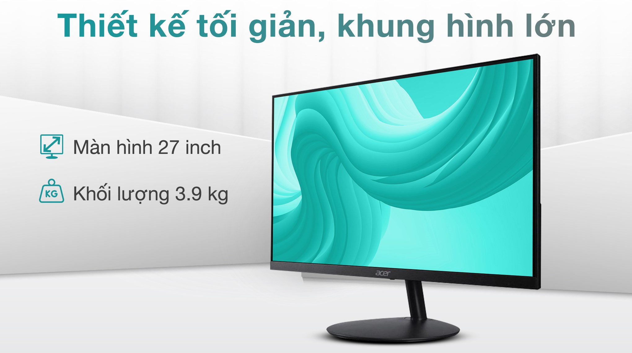 Màn hình Acer SA272U E 27 inch 2K/IPS/100Hz/4ms