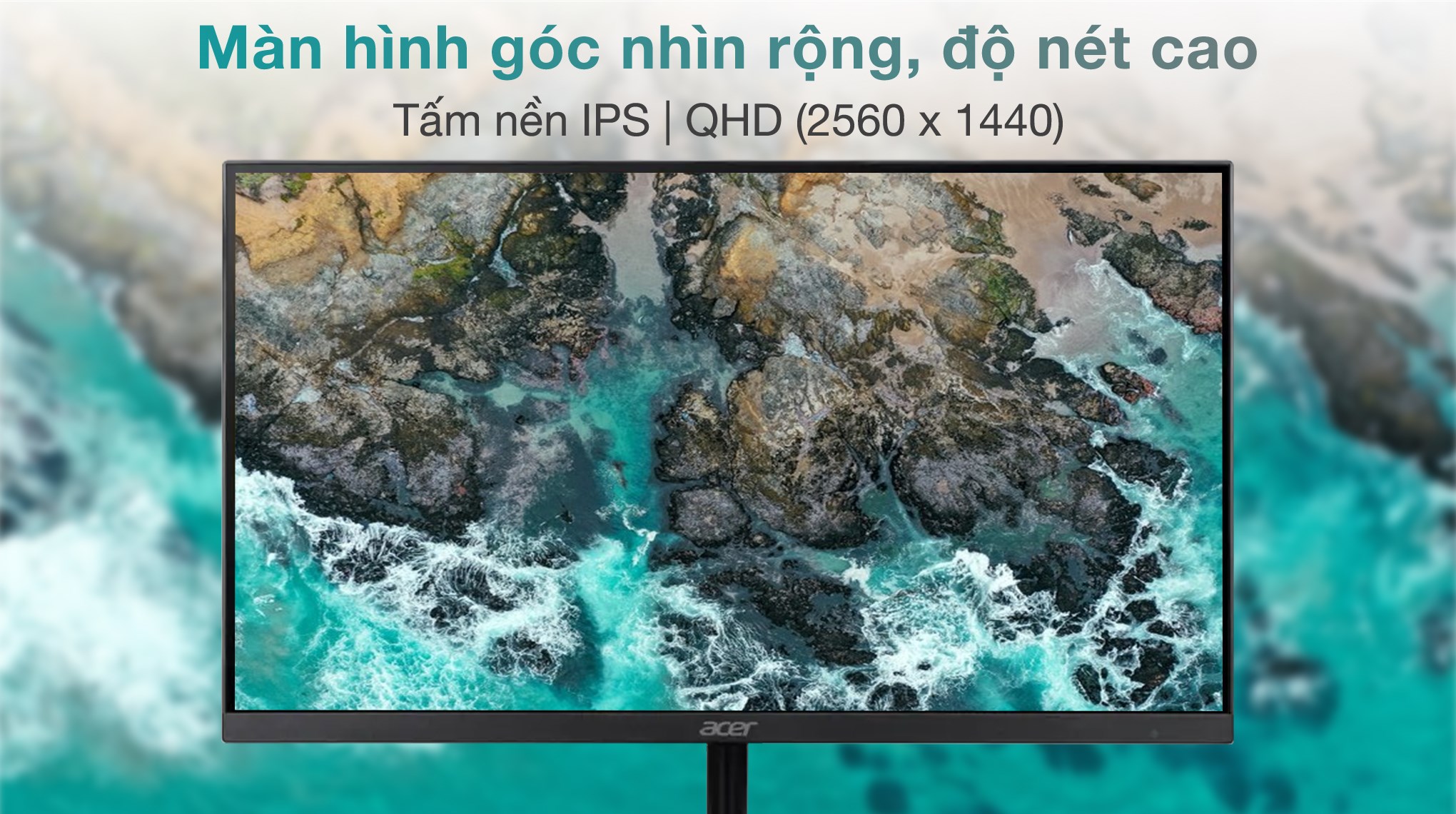 Màn hình Acer SA272U E 27 inch 2K/IPS/100Hz/4ms