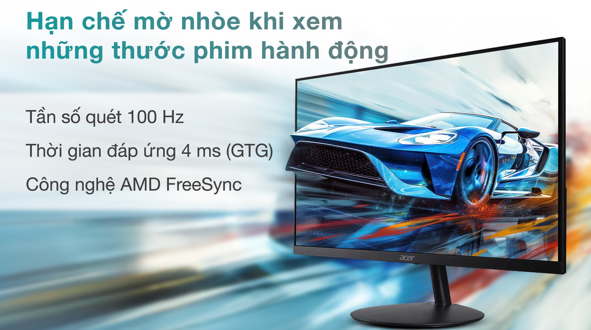 Màn hình Acer SA272U E 27 inch 2K/IPS/100Hz/4ms