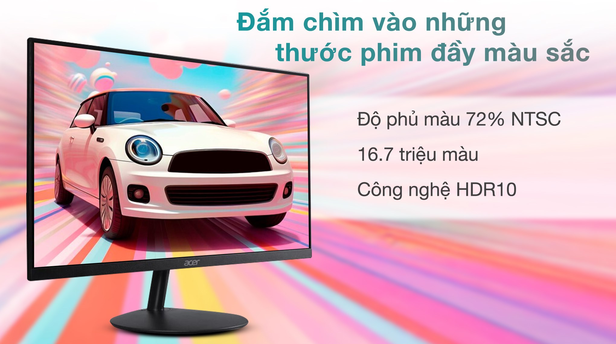 Màn hình Acer SA272U E 27 inch 2K/IPS/100Hz/4ms
