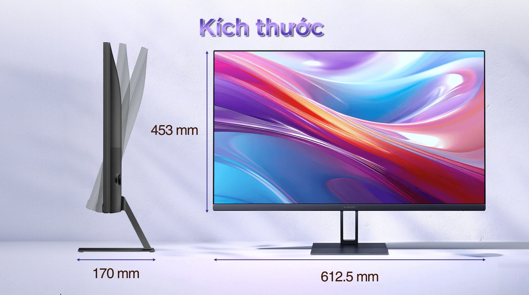 Màn hình Xiaomi A27Qi 27 inch 2K/IPS/100Hz/6ms
