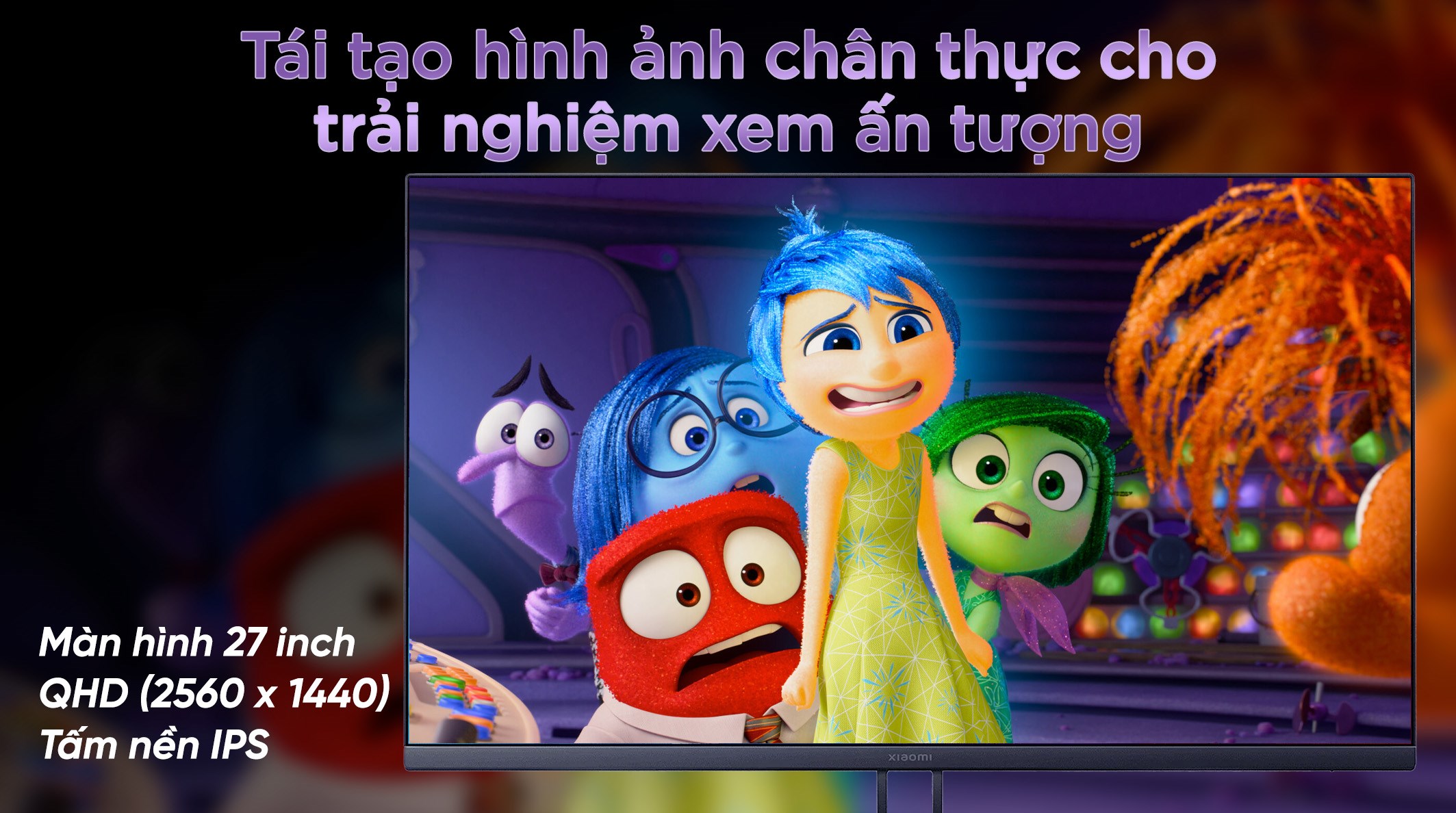 Màn hình Xiaomi A27Qi 27 inch 2K/IPS/100Hz/6ms