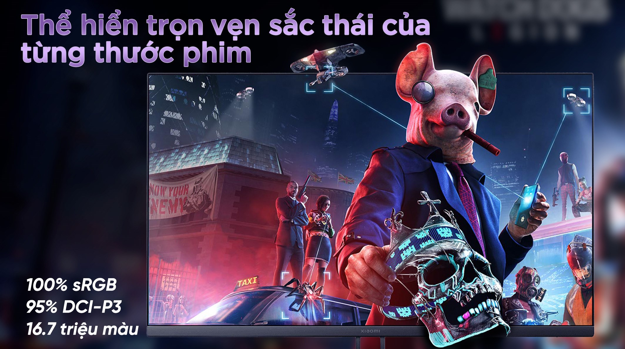 Màn hình Xiaomi A27Qi 27 inch 2K/IPS/100Hz/6ms