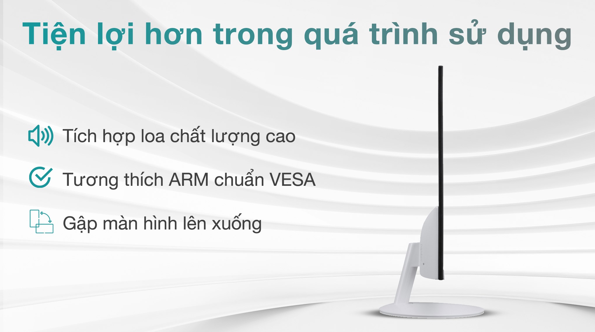 Màn hình Acer SA272U E 27 inch 2K/IPS/100Hz/4ms/Trắng