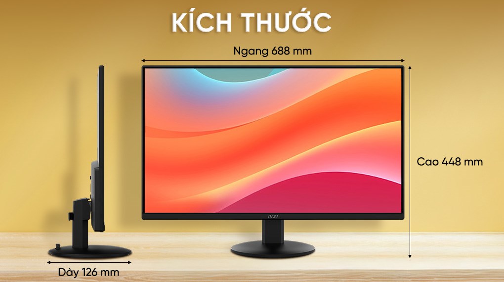 Màn hình MSI PRO MP272L 27 inch FHD/IPS/100Hz/1ms