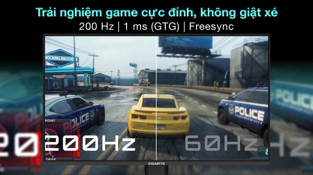 Màn hình Gaming GIGABYTE GS25F2 24.5 inch FHD/IPS/200Hz/1ms