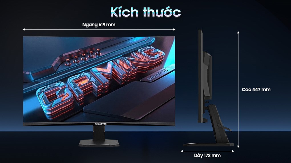 Màn hình Gaming GIGABYTE GS27FA 27 inch FHD/IPS/180Hz/1ms