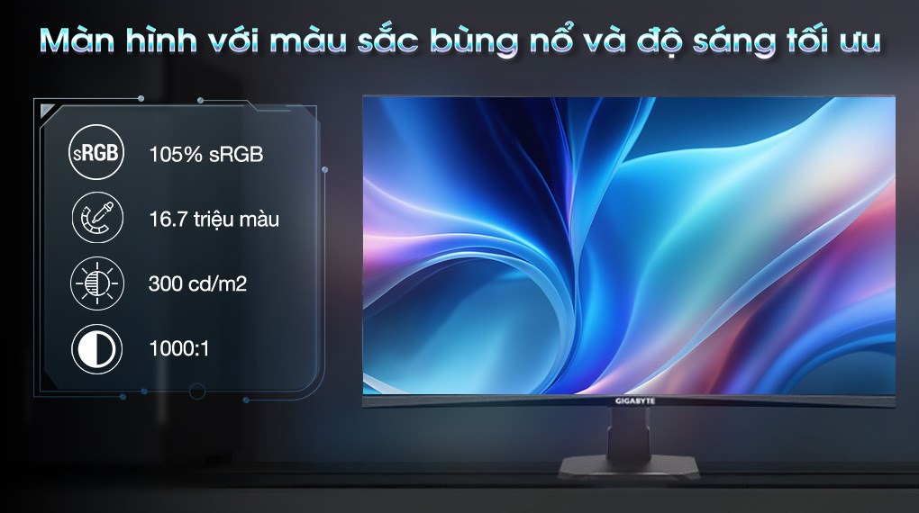Màn hình Gaming GIGABYTE GS27FA 27 inch FHD/IPS/180Hz/1ms