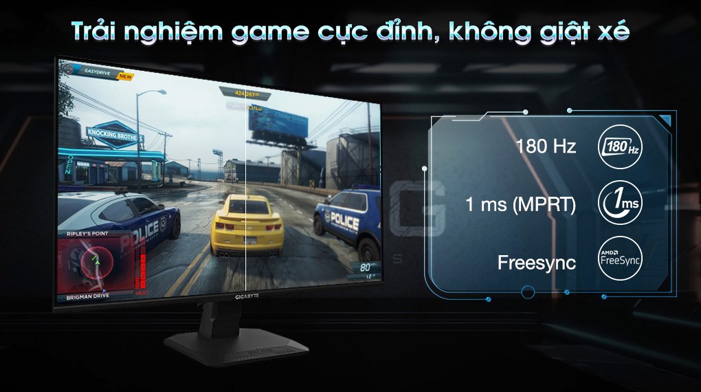 Màn hình Gaming GIGABYTE GS27FA 27 inch FHD/IPS/180Hz/1ms