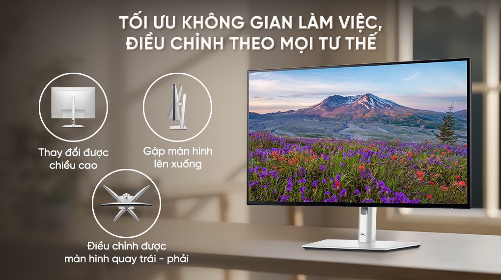 Màn hình Dell UltraSharp U2424H 23.8 inch FHD/IPS/120Hz/5ms
