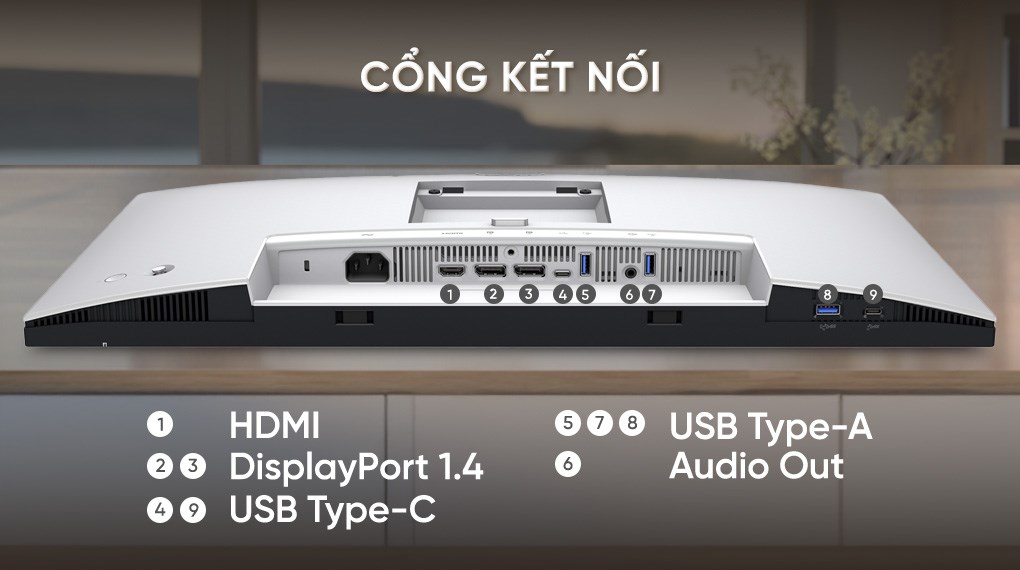 Màn hình Dell UltraSharp U2424H 23.8 inch FHD/IPS/120Hz/5ms